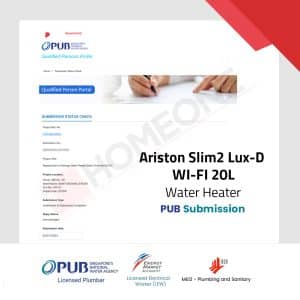 Ariston Slim2 Lux-D WI-FI 20L PUB Submission