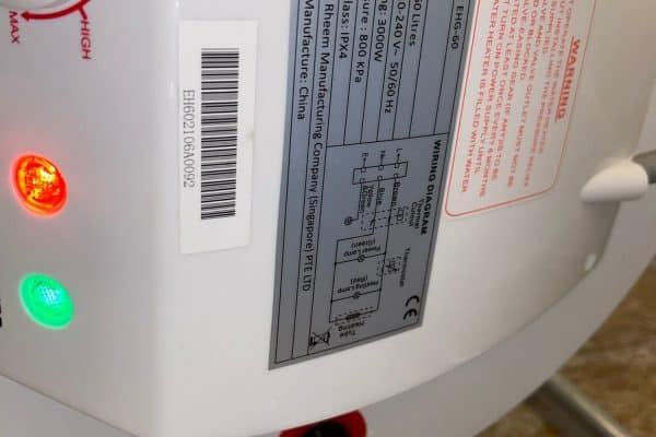 Rheem EHG60 60L Water Heater