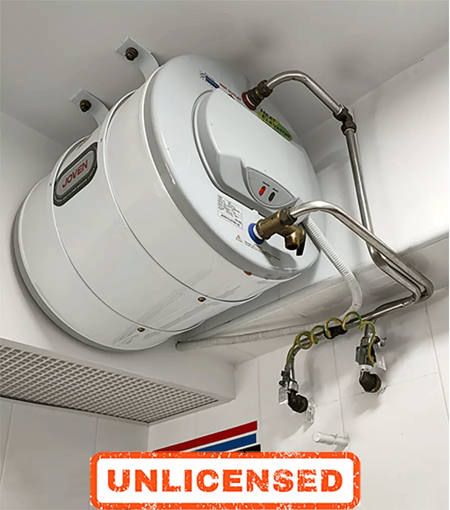 Unlicensed Plumber