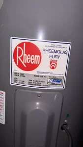 Rheem 85VP20S Onan Road Water Heater