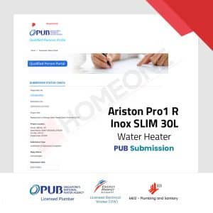 Ariston Pro1 R Inox SLIM 30L PUB Submission