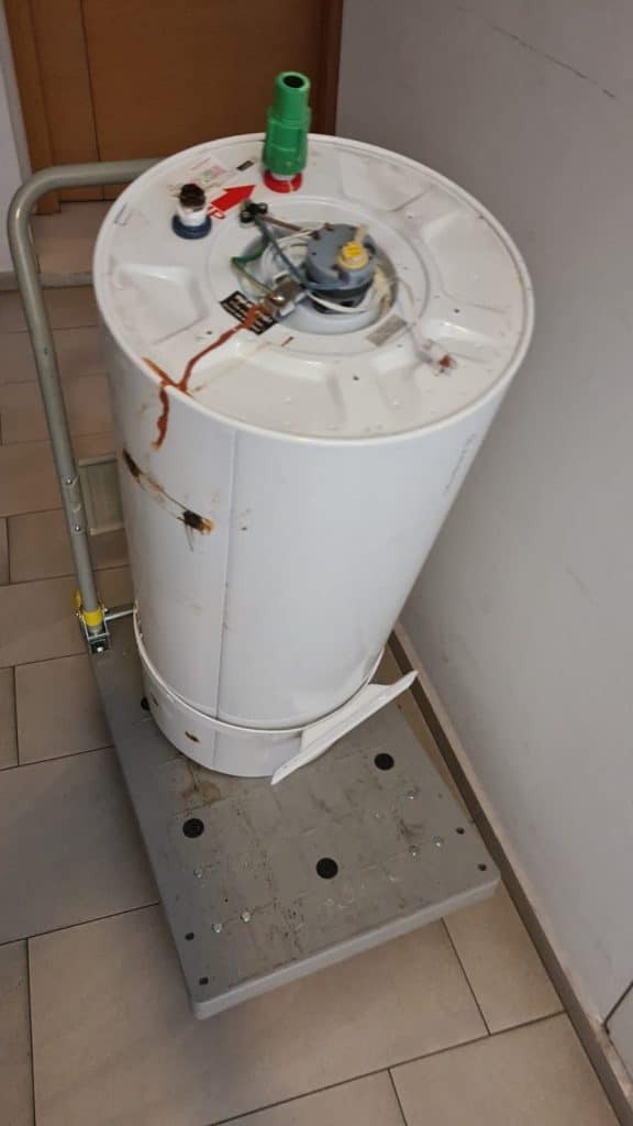 Rheem EHG-25S water heater replacement at The Scala @ Lorong Chuan