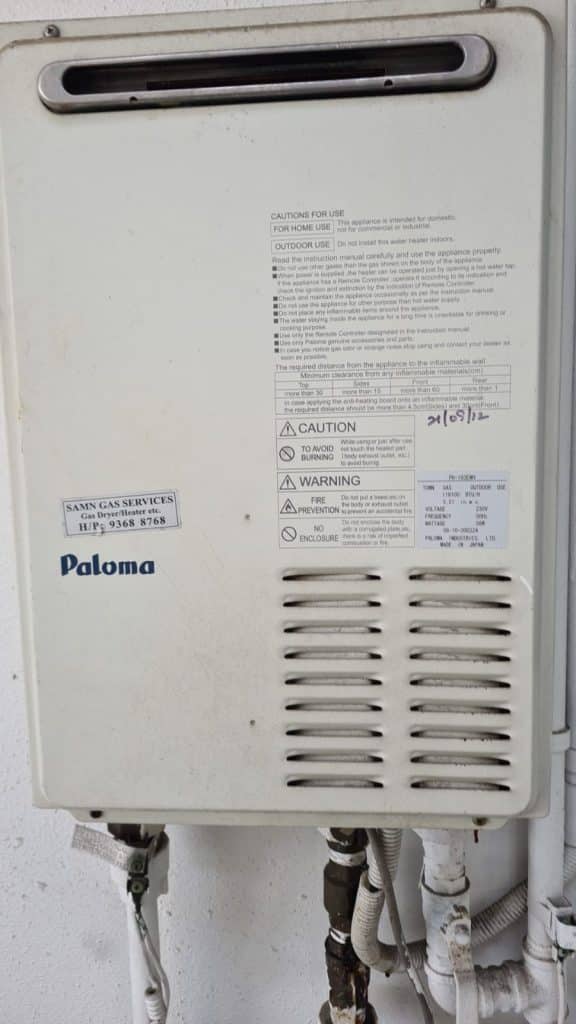 Paloma Gas Heater