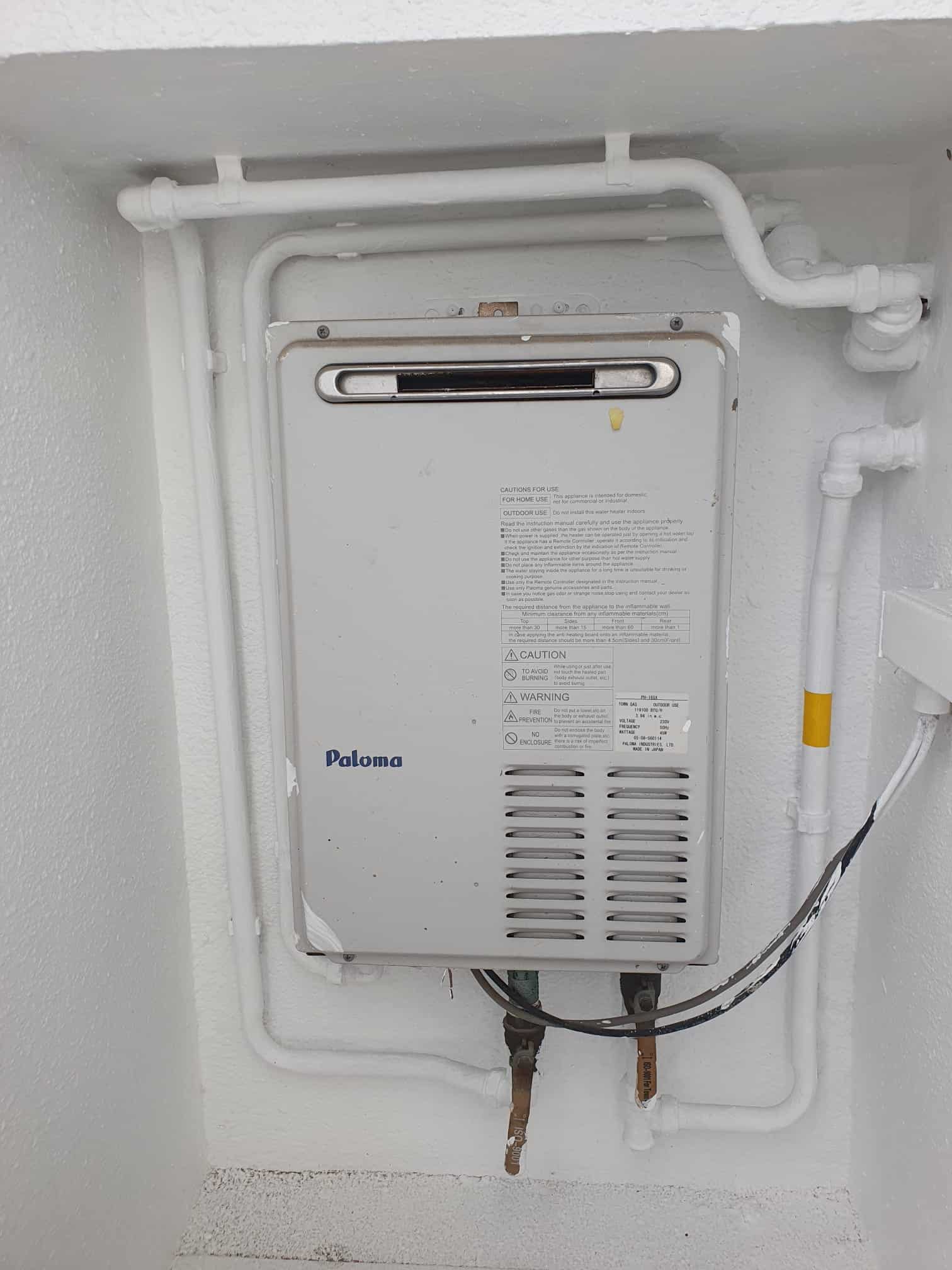 Paloma Gas Heater