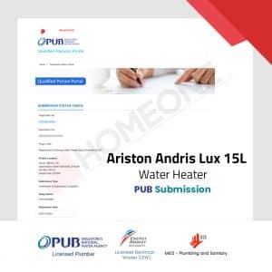 Ariston Andris LUX 15 Electric Storage Water Heater PUB Submission