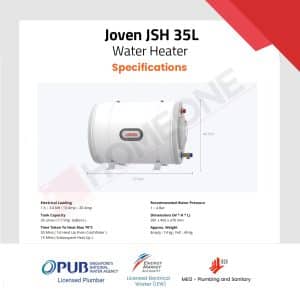 Joven JSH 35L Specifications