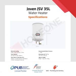 Joven JSV 35L Specifications