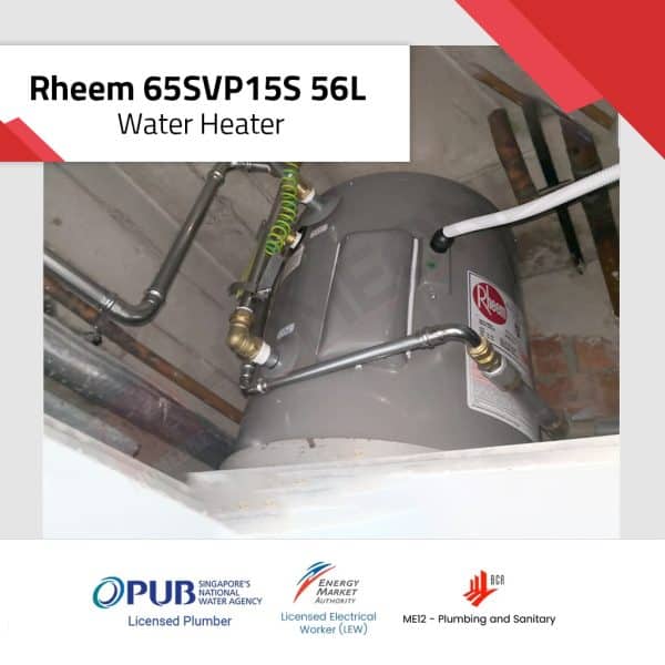 Rheem 65SVP15S 15 Gallon 56L Storage Water Heater