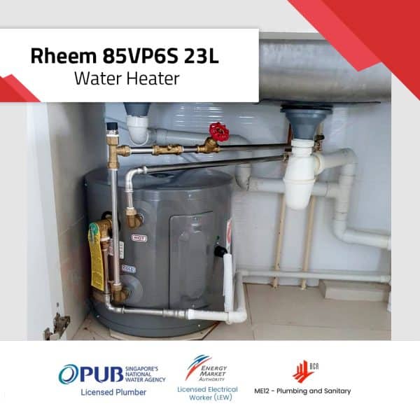 Rheem 85VP6S 6 Gallon 23L