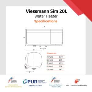 Viessmann Sim 20L Specifications