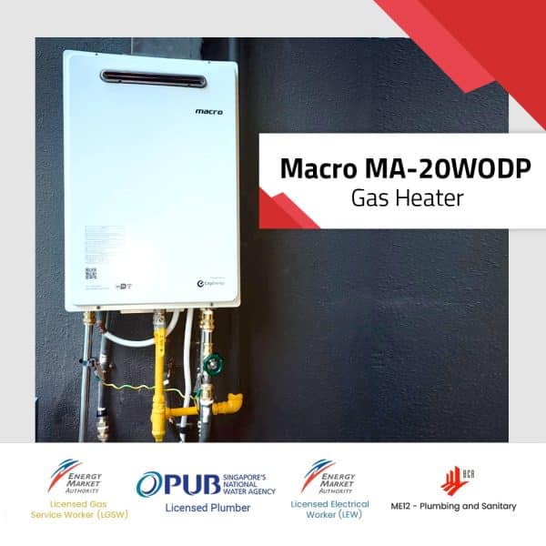 Macro MA 20WODP Gas Water Heater