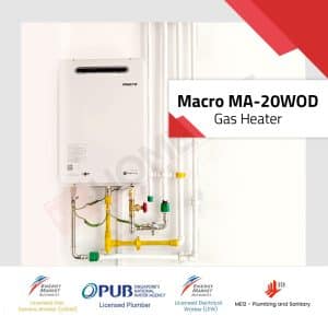 Macro MA 20WOD Gas Water Heater