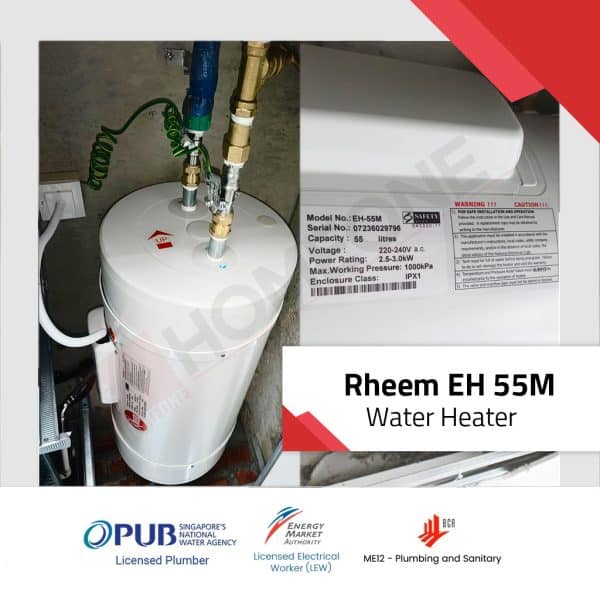 Rheem EH-55M Electric Storage Water Heater