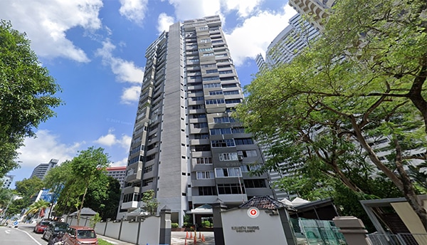 Rheem storage water heater replacement at Elizabeth Tower