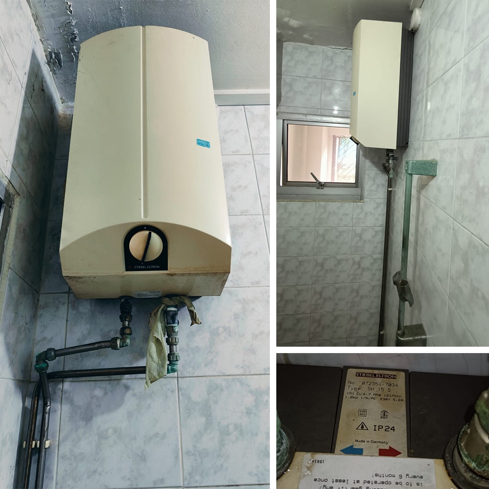 Stiebel Eltron SH 15 S water heater replacement at Blk454 Hougang Avenue 10 HDB - 7 Jun 2024