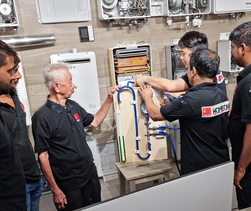 Singapore’s #1 licensed installer for safety and compliance in Electric and Gas water heater installations