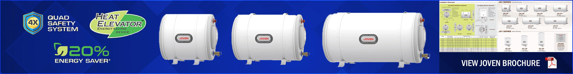 Joven Storage Water Heater Brochure