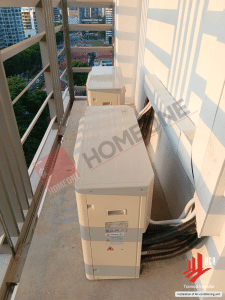  Daikin Aircon Condo Installation - After Installation of Outdoor Unit - 2024-08-01-at-7.08