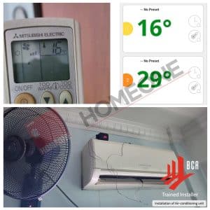 Aircon Pipe Replacement - Temperature analysis on FCU2