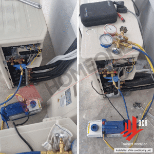 Daikin Aircon Condo Installation - Vacuuming-2024-08-02-PM