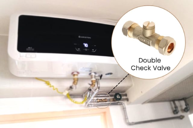 How a Double Check Valve Works in a Storage Water Heater