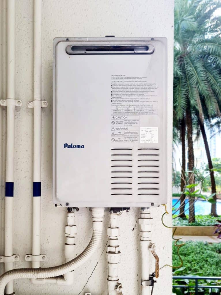 Paloma Gas Water Heater Replacement Repair in Singapore