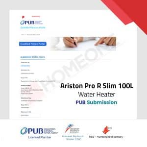 Ariston Pro R Slim 100L PUB Submission