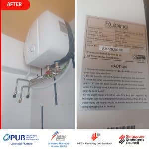 Champs Water Heater HDB 02