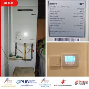 Ferroli Gas Water Heater GS 16 OE BIP TG Condo 02