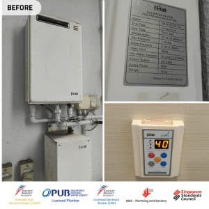 Ferroli Gas Water Heater GS 16 OE EP TG Condo 01