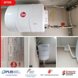 AOS Bath Water Heater ELJH-30 HDB 02