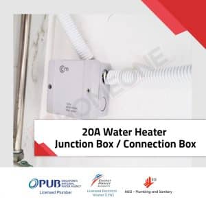 20A Water Heater Junction Box / Connection Box