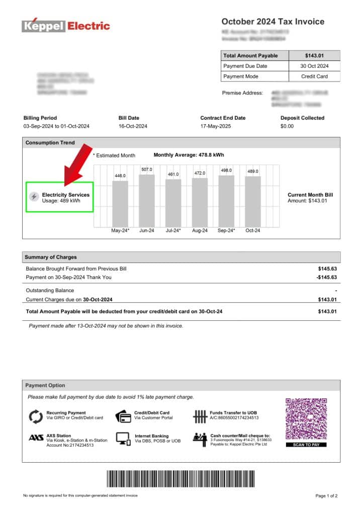 keppel electric bill 3