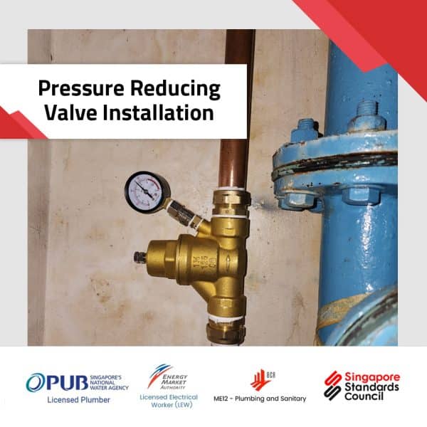 Pressure Reducing Valve Installation