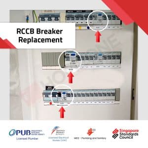 RCCB Breaker Replacement