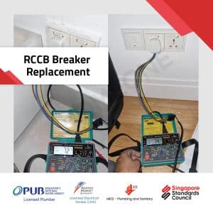 RCCB Breaker Replacement RCCB Testing