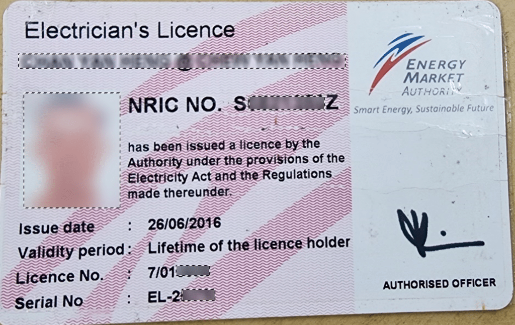 EMA Licensed Electrician